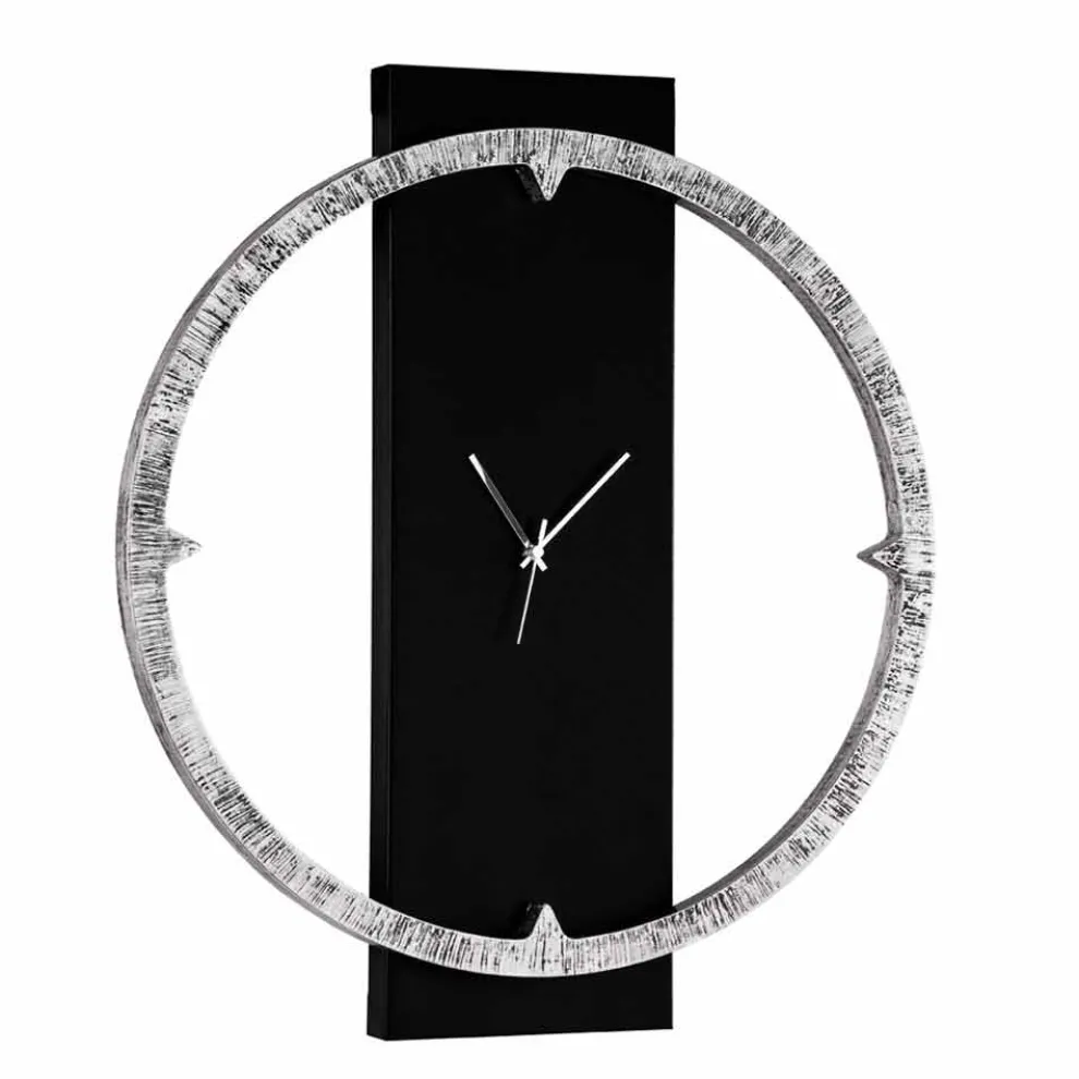 Handdekorierte Wanduhr made in Italy Agostino