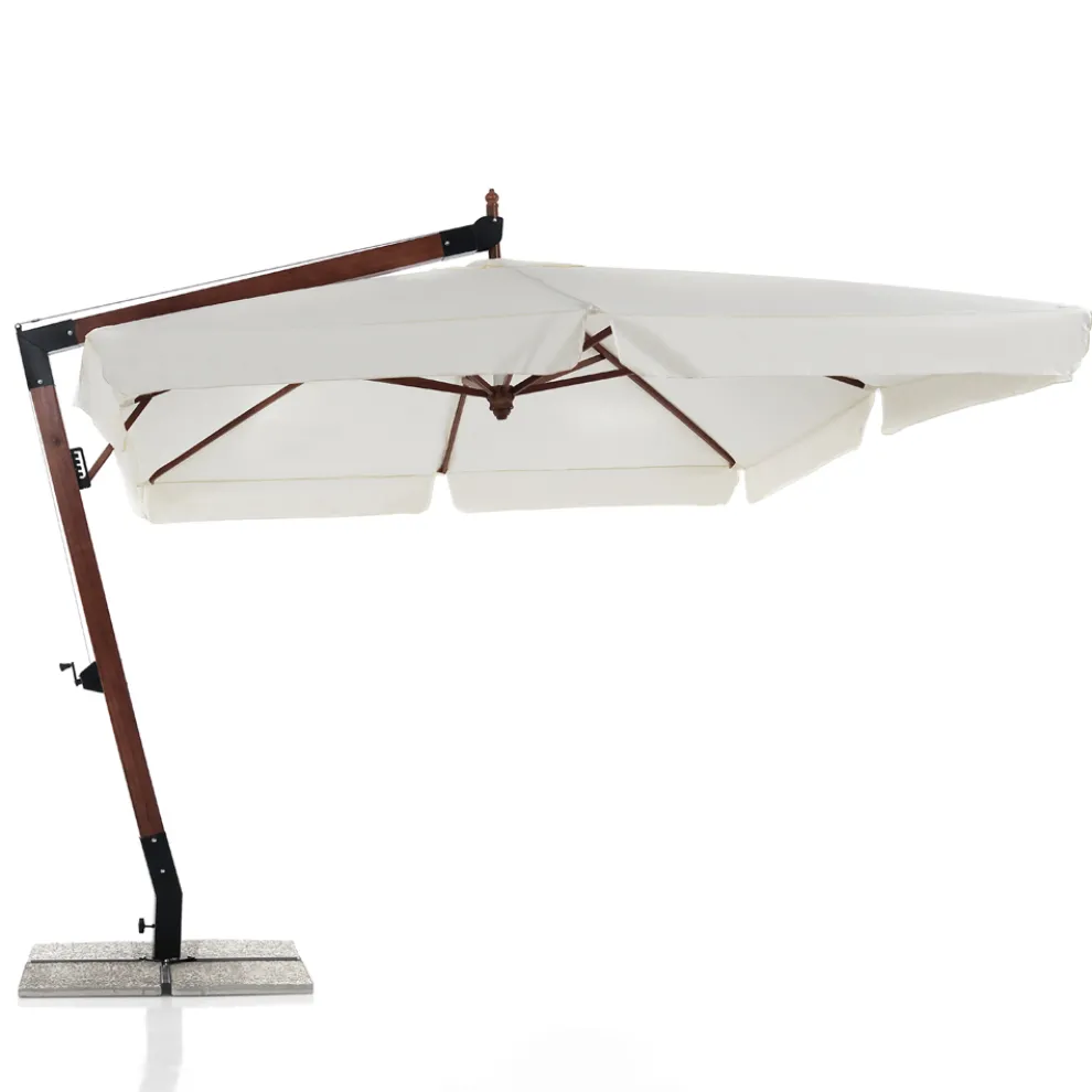 Regenschirm aus Massivholz mit PVC-beschichtetem Polyesterdach – Devoir