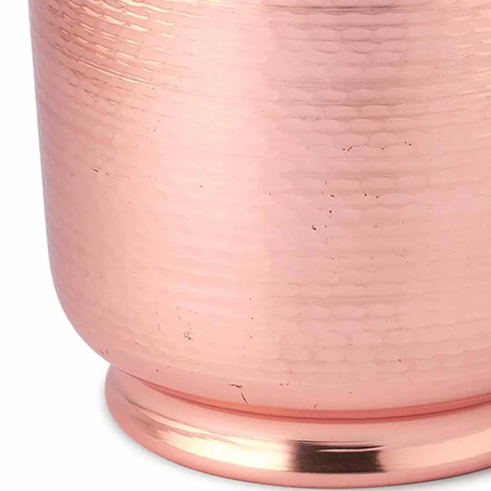 Ice Bucket Wine Design in poliertem Kupfer oder Grün 20 cm - Gennarino