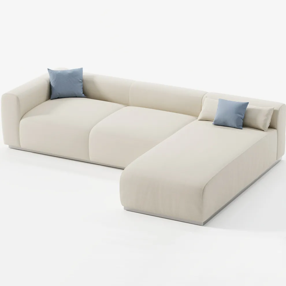 Modulares Gartensofa aus wasserabweisendem Stoff Made in Italy - Bahias