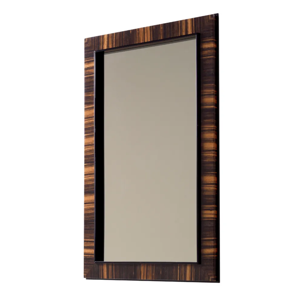 Wand- Bodenspiegel aus Ebenholz Grilli Zarafa in Italien hergestellt