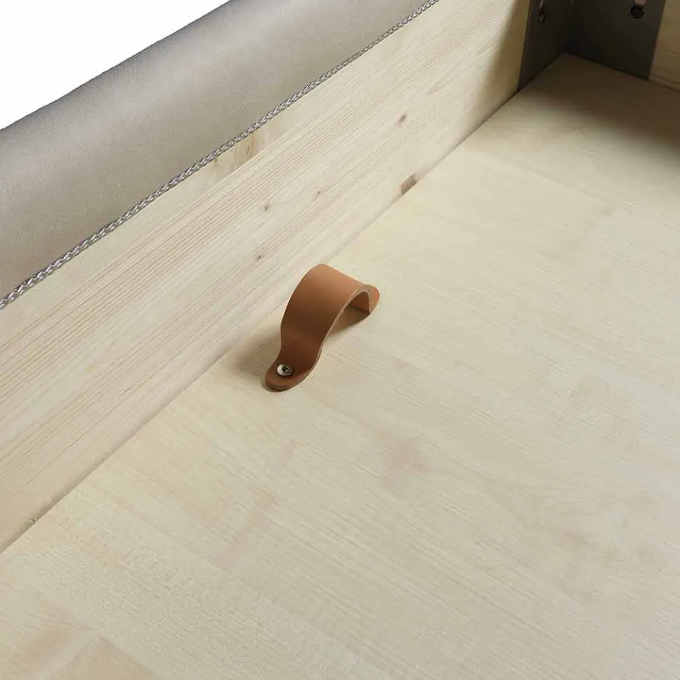 Doppelbett mit Bettcontainer, klassisches Design, Chantal von Bolzan