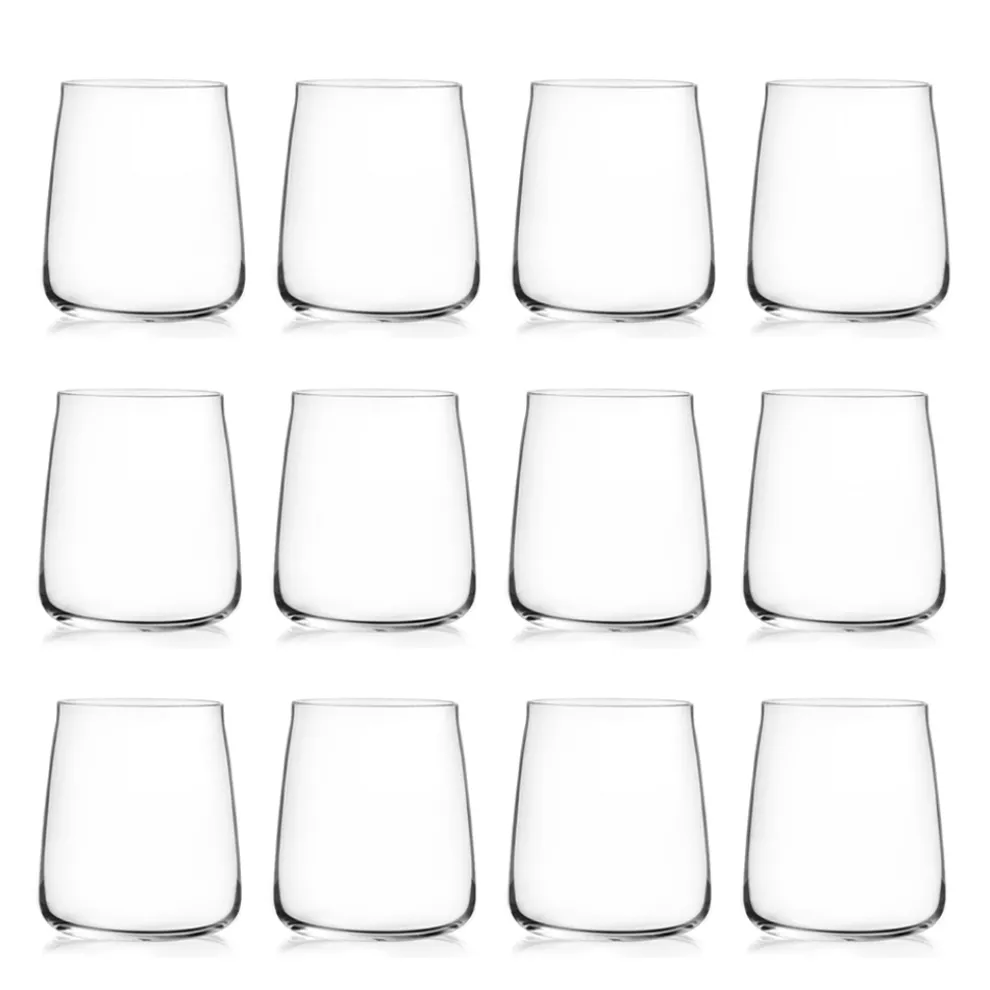 Trinkglas Wassergläser Set Eco Crystal Minimal 12 Stück - Primordio