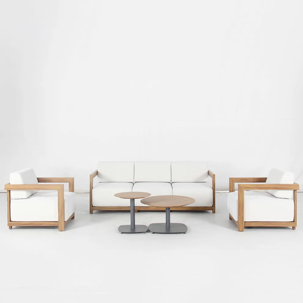 Aluminium-Wohnzimmer mit Thermotransfer-Holz-Effekt - Camper