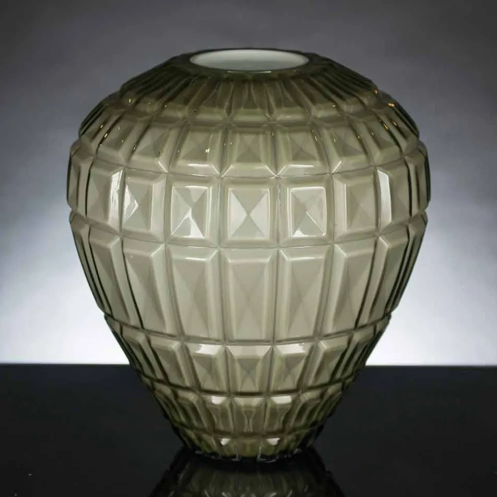 Elegante Glasvase für den Innenbereich Made in Italy - Clarabella