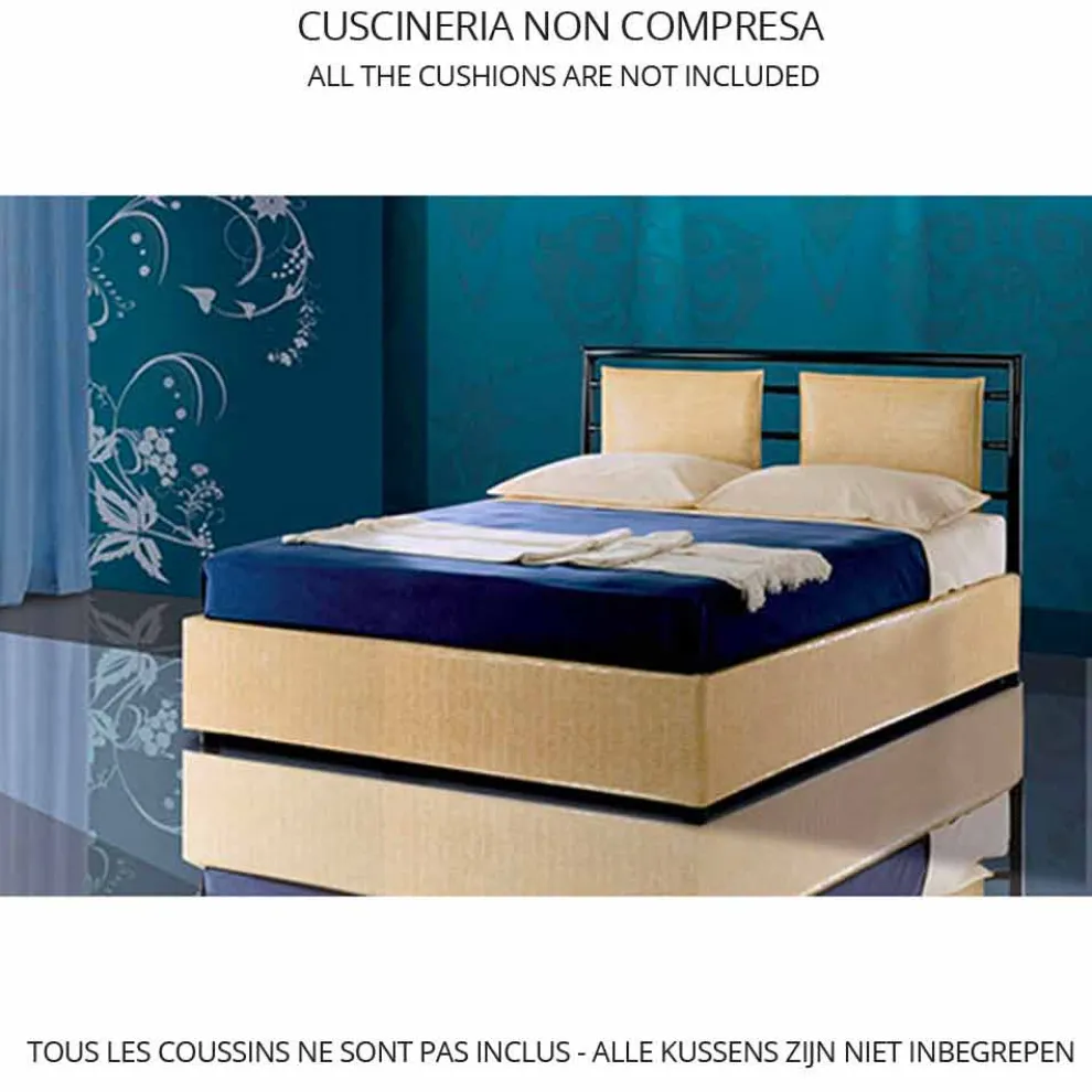 Dioniso Doppelbett aus Schmiedeeisen in Design