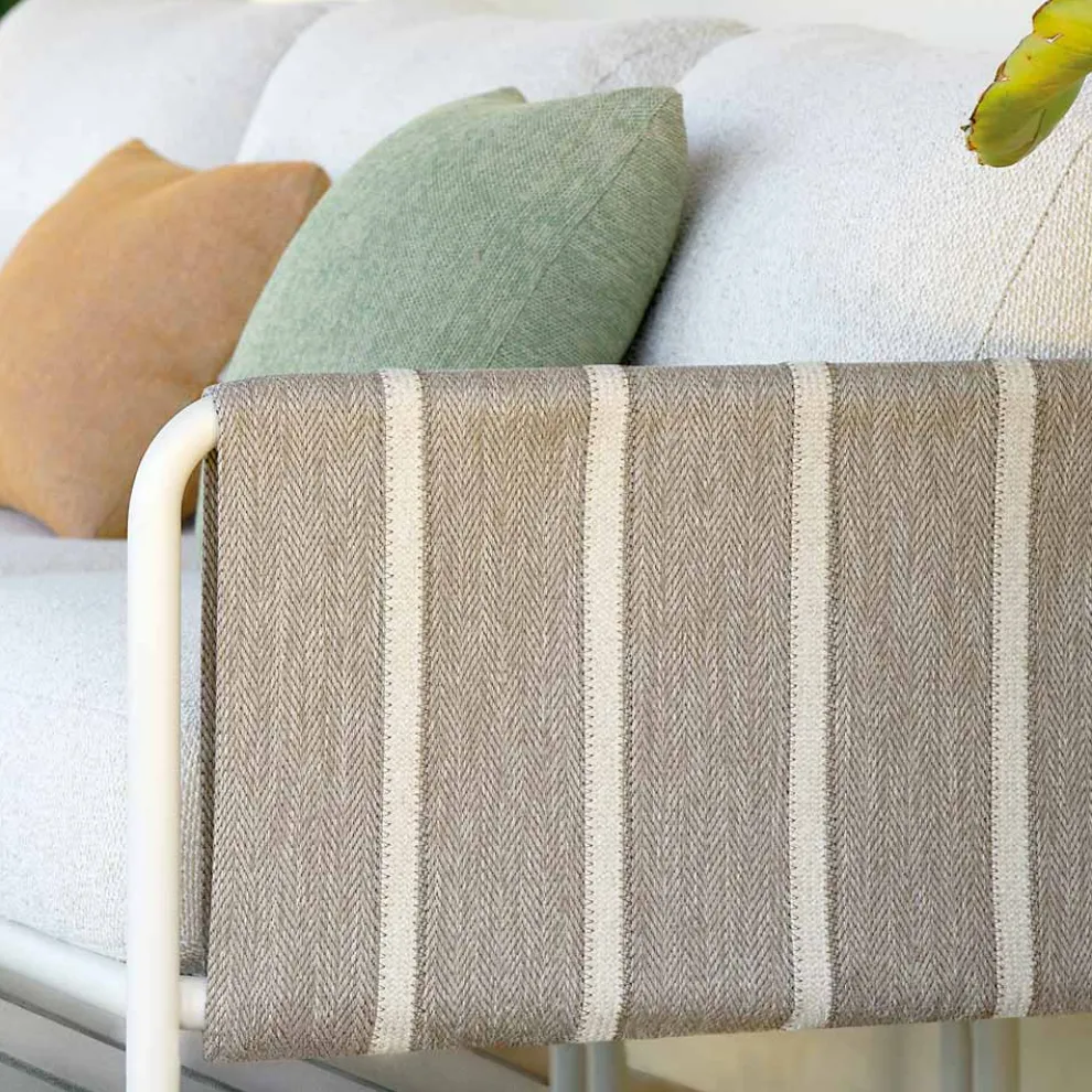 Galvanisiertes Metall Garten Wohnzimmer und Stoff Kissen - Sognando