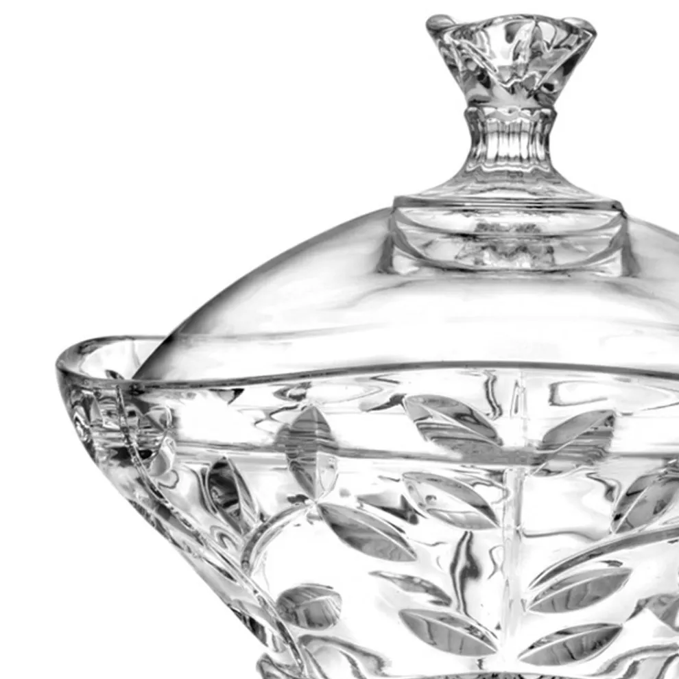 Candy Box und ökologischer Kristallaufsatz 2 Stück - Magnolio