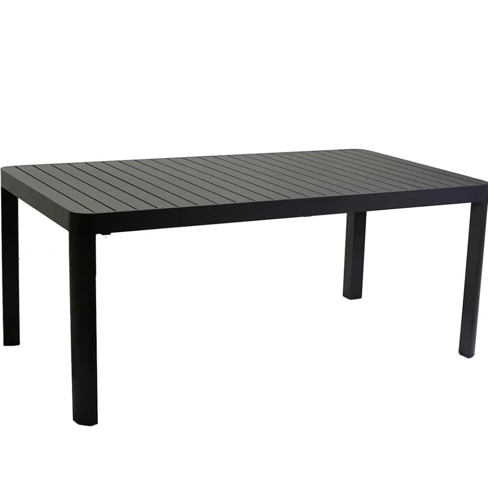 Rechteckiger Tisch ausziehbar auf 240 cm für den Außenbereich aus Aluminium - Sheet
