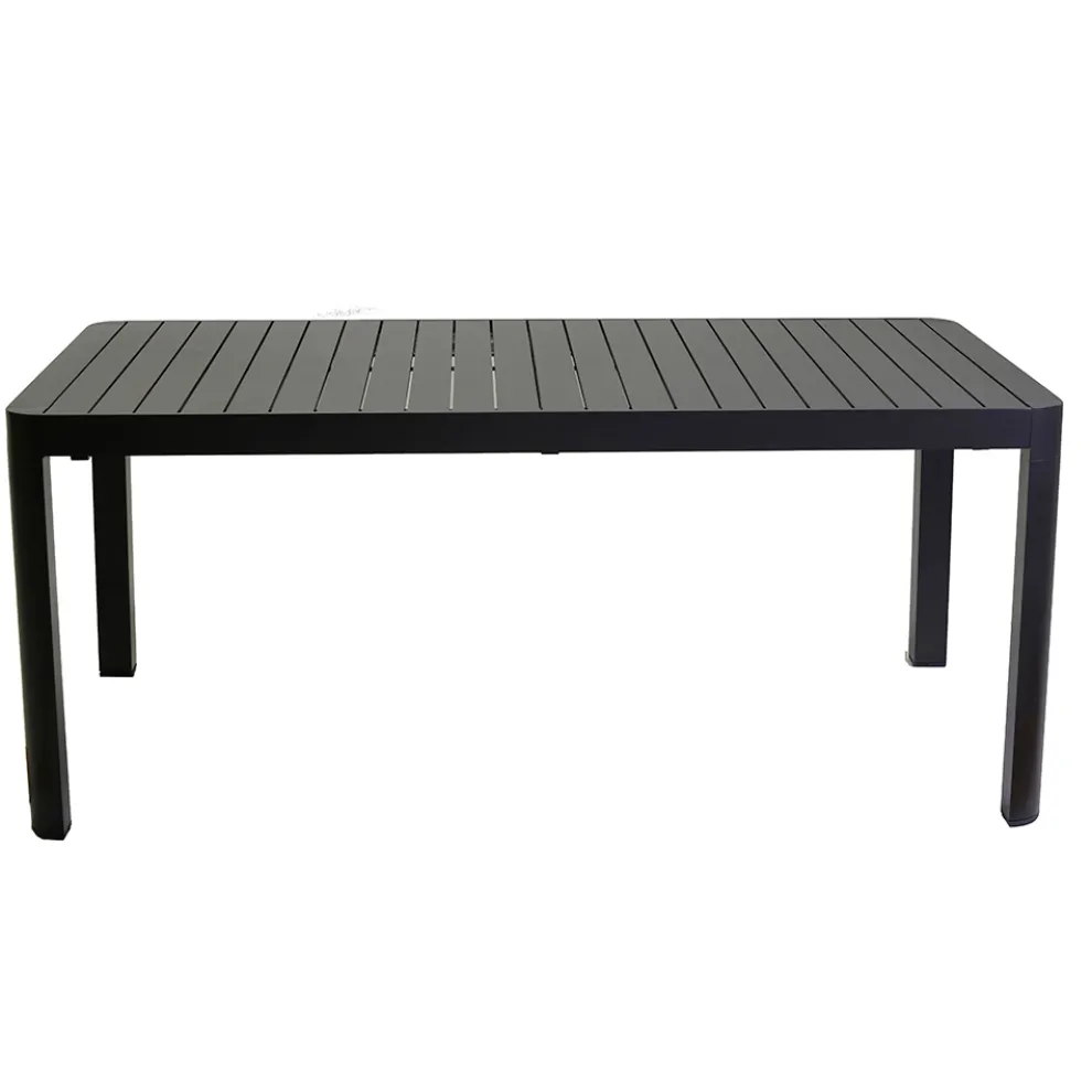 Rechteckiger Tisch ausziehbar auf 240 cm für den Außenbereich aus Aluminium - Sheet