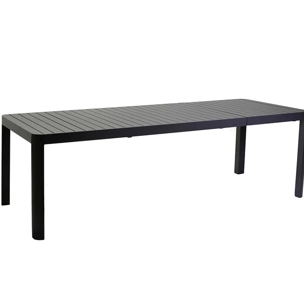 Rechteckiger Tisch ausziehbar auf 240 cm für den Außenbereich aus Aluminium - Sheet