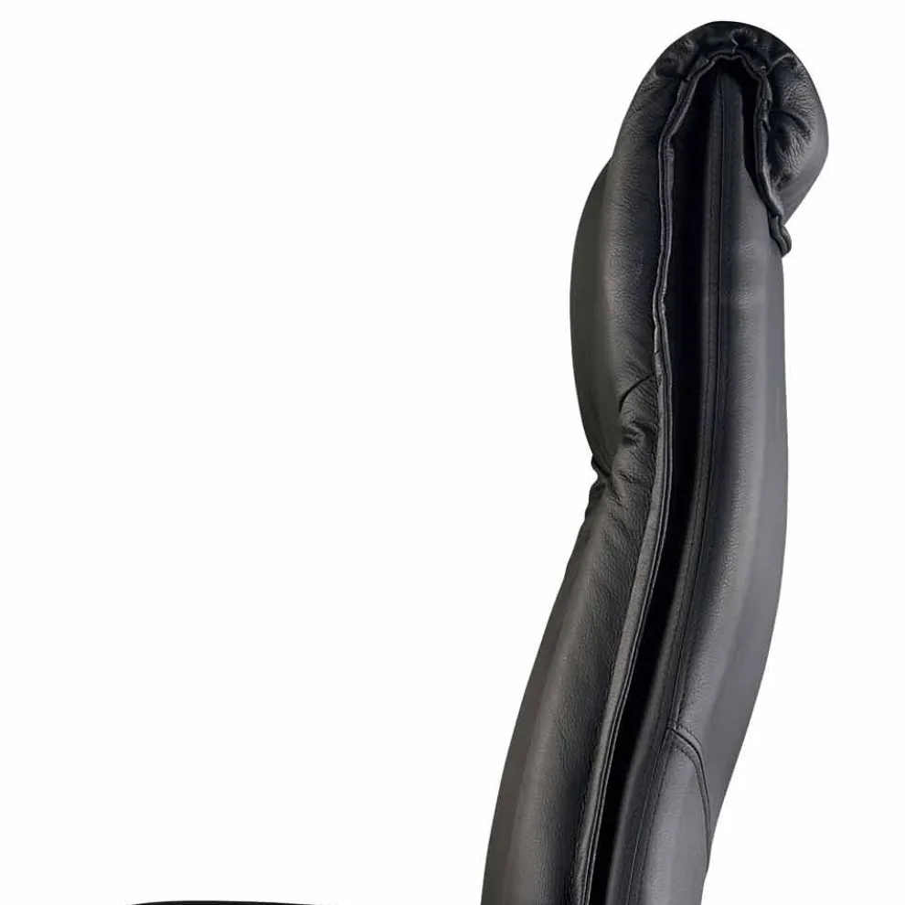 Bürodrehsessel aus Leder und Kunstleder - Oliviero