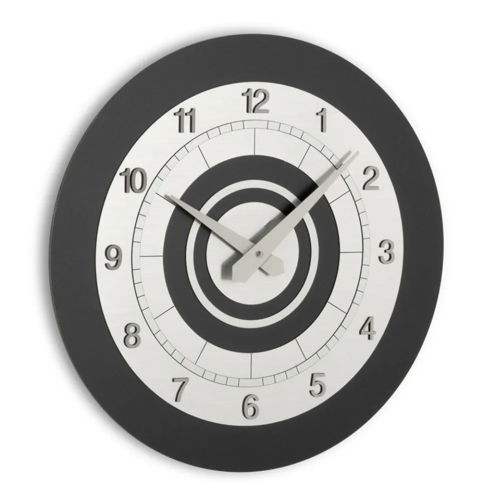 PVC-Wanduhr mit verschiedenen Farbschattierungen Made in Italy - Flux