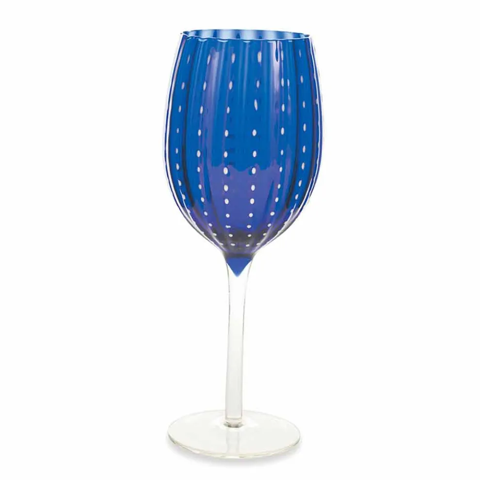 Farbige und moderne Glasweingläser 12 Stück Eleganter Service - Persien