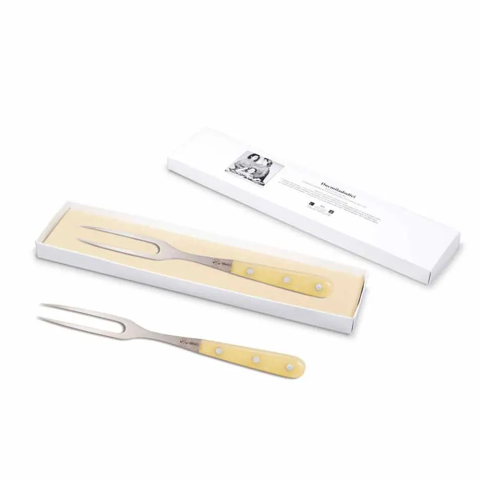 Edelstahl-Schneidgabel, Berti Exklusiv für Viadurini - Besano