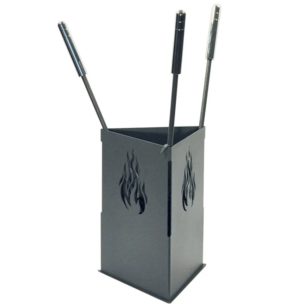 Dreieckiger Werkzeughalter mit 3 Zubehörteilen im Lieferumfang enthalten, hergestellt in Italien – Passero