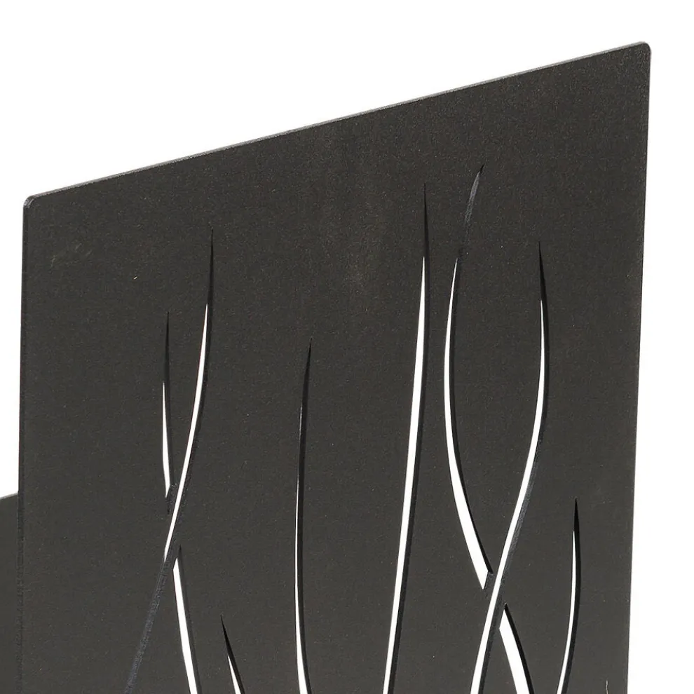 Brennholzhalter für den Innenbereich aus lackiertem Stahl Made in Italy - Ghino