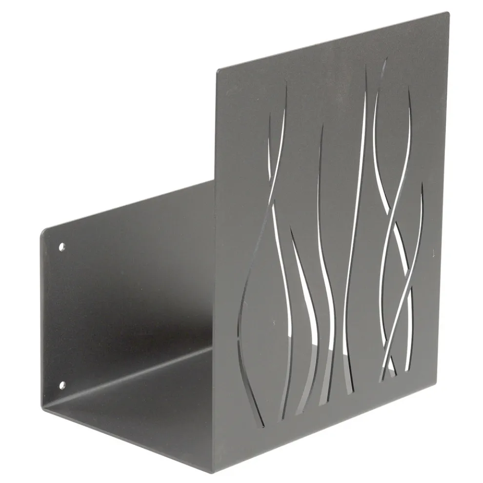 Brennholzhalter für den Innenbereich aus lackiertem Stahl Made in Italy - Ghino