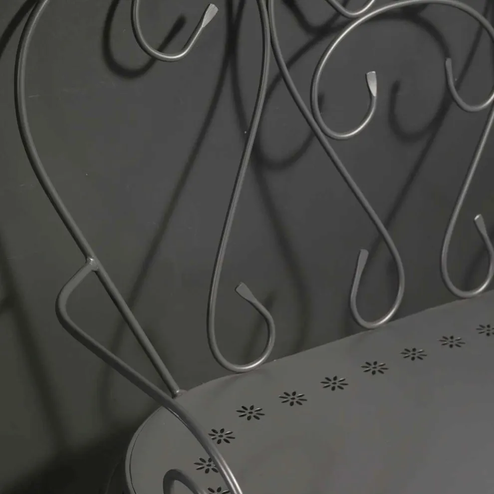 Gartenbank ganz aus Metall - Archiv