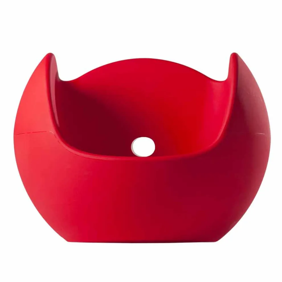 Design Garten / Indoor Schaukelstuhl Slide Blos, made in Italy