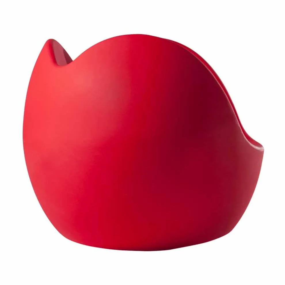 Design Garten / Indoor Schaukelstuhl Slide Blos, made in Italy