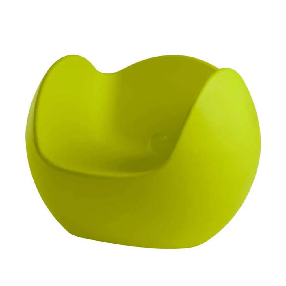 Design Garten / Indoor Schaukelstuhl Slide Blos, made in Italy