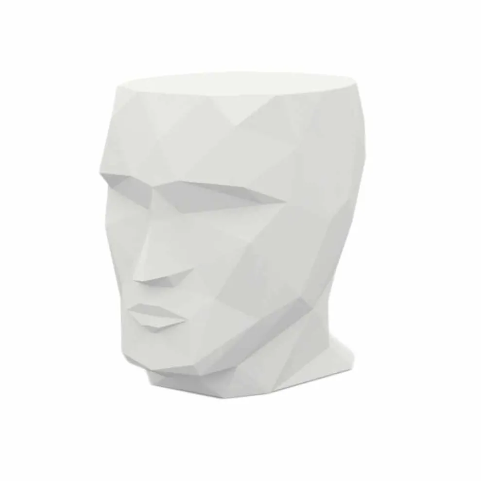 Moderner, gesichtsförmiger Outdoor-Tisch Adan von Vondom aus Polyethylen