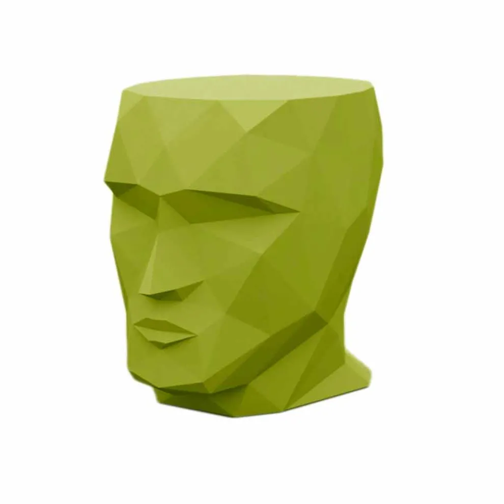 Moderner, gesichtsförmiger Outdoor-Tisch Adan von Vondom aus Polyethylen