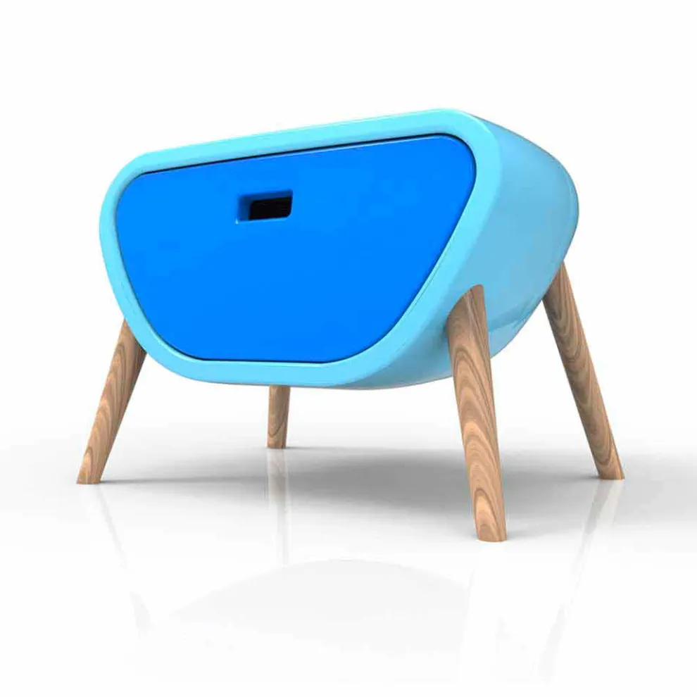 Moderer Nachttisch Little Gauche Made in Italy