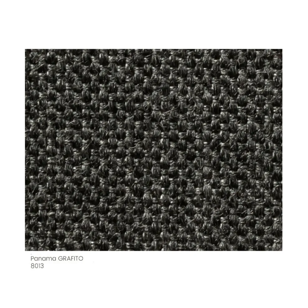 Gartenhocker gepolstert und bezogen mit Stoff Made in Italy - Butter