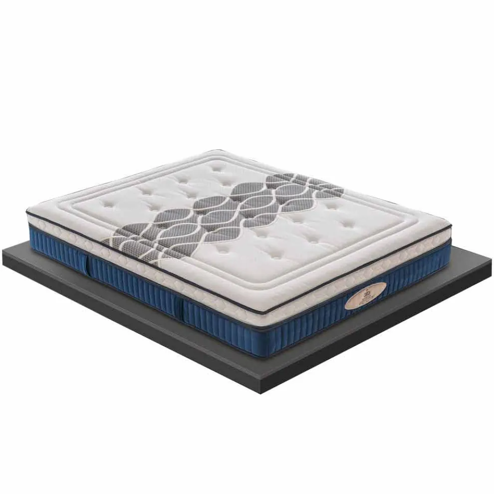 Hochwertige Doppelmatratze aus Memory Foam und Federkern – Grecia