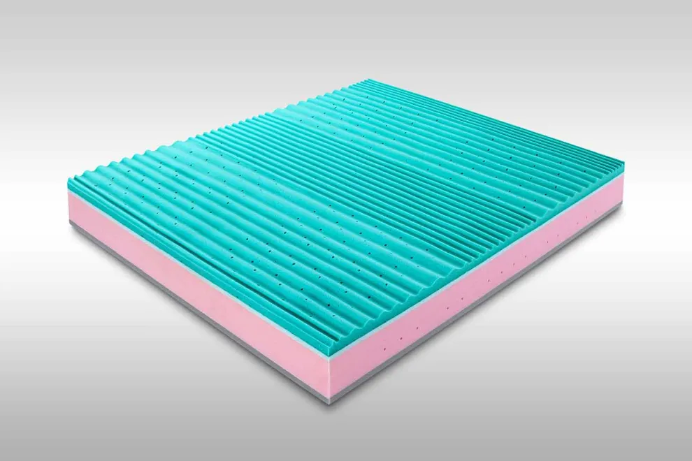 Hochwertige Doppelmatratze aus Memory Foam und Federkern – Grecia