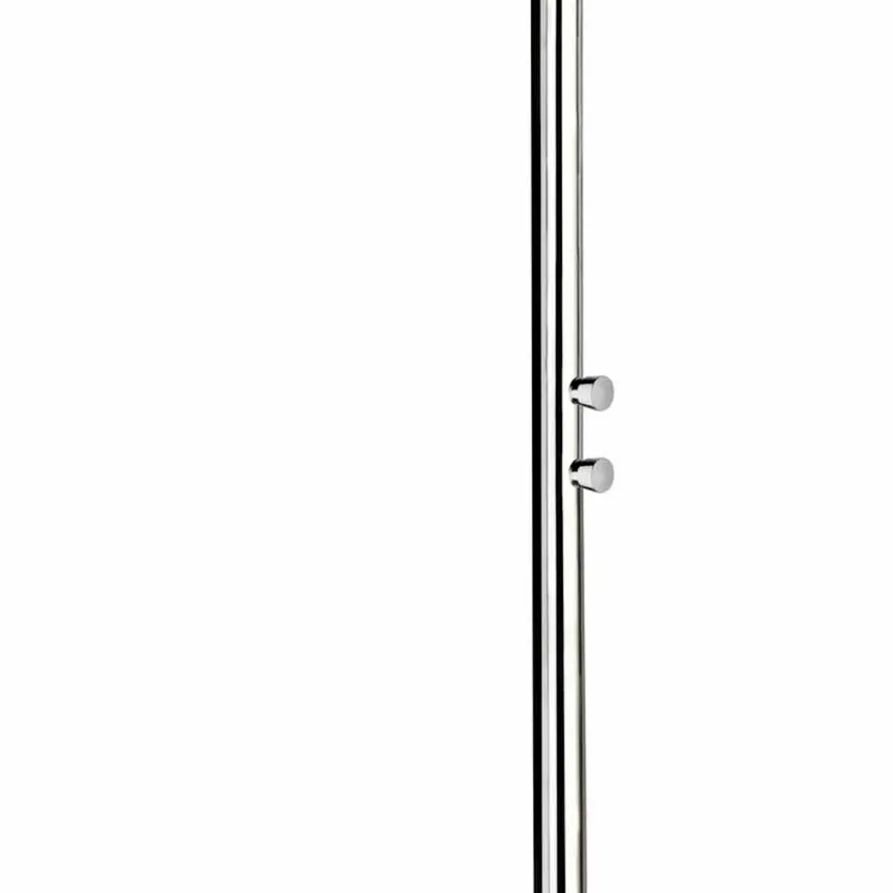 Outdoor-Stahldusche mit Fußwaschanlage und Timer Made in Italy - Modeo