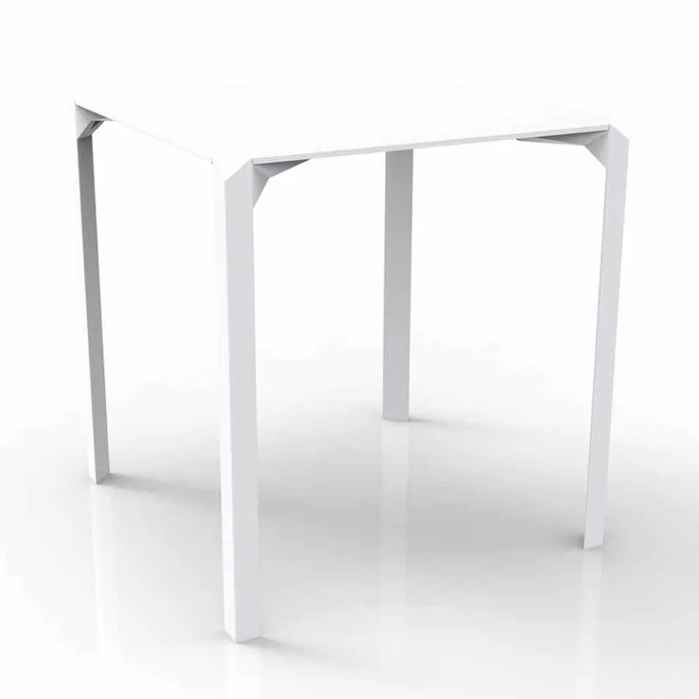 Quadratischer Esstisch Vondom Quartz, modernes Design, 2 Stücke