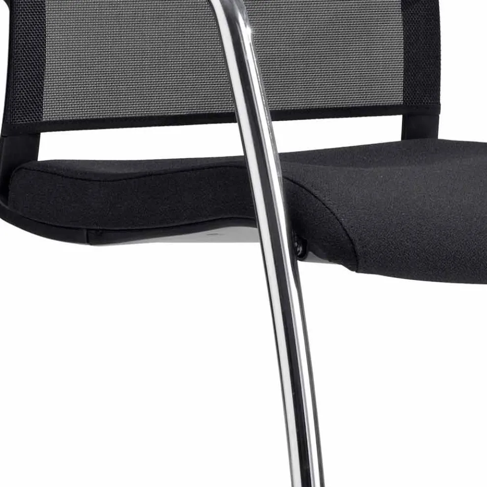 Lehrstuhl Kongresshalle oder Tagungsraum Tecnorete, Stoff, 2 Stück - Vespasiano