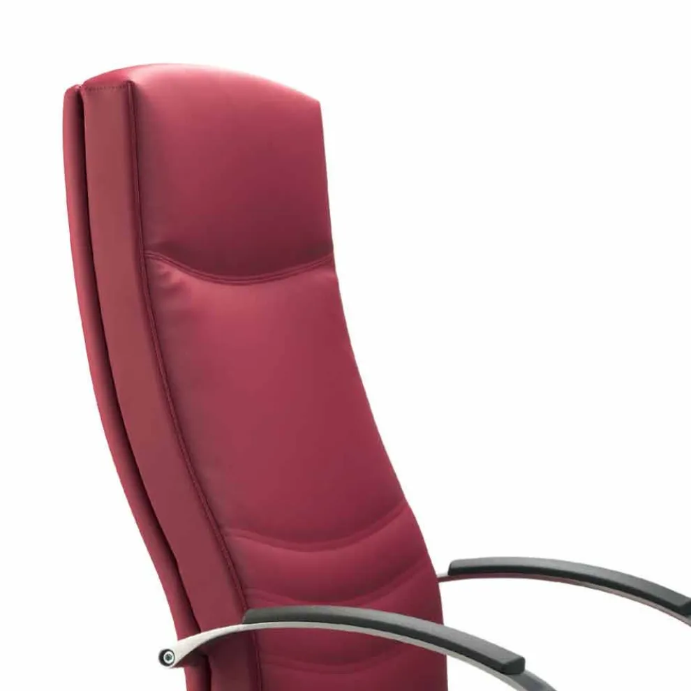 Bürostuhl aus Kunstleder in modernem Design Debora