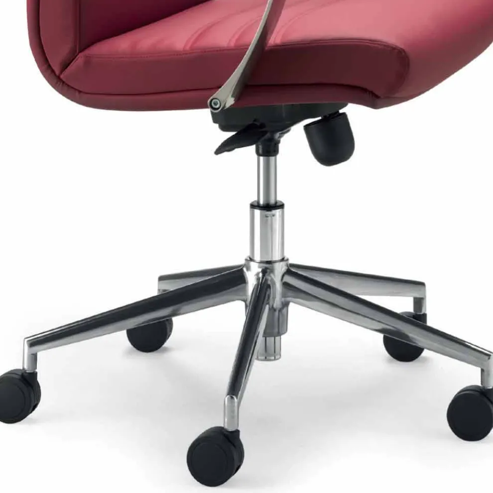 Bürostuhl aus Kunstleder in modernem Design Debora