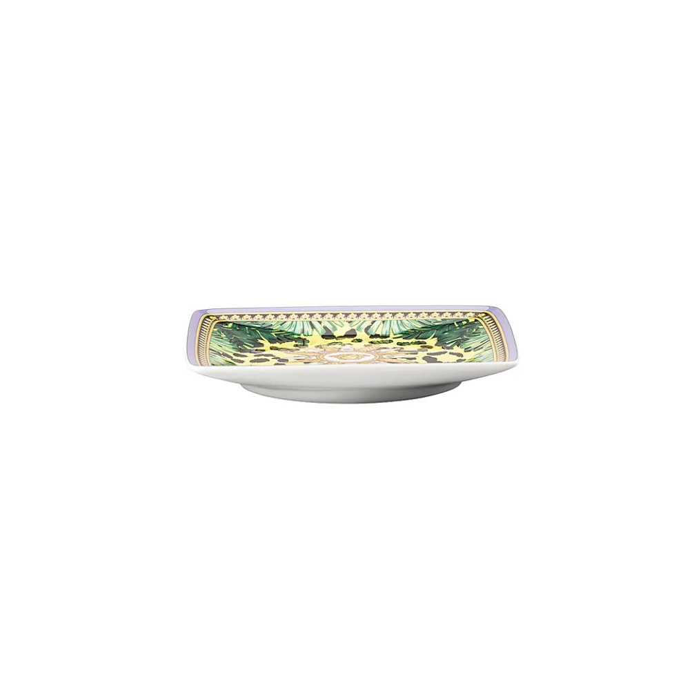 Rosenthal Versace Jungle Animalier 6 flache, quadratische Schalen - Animalier