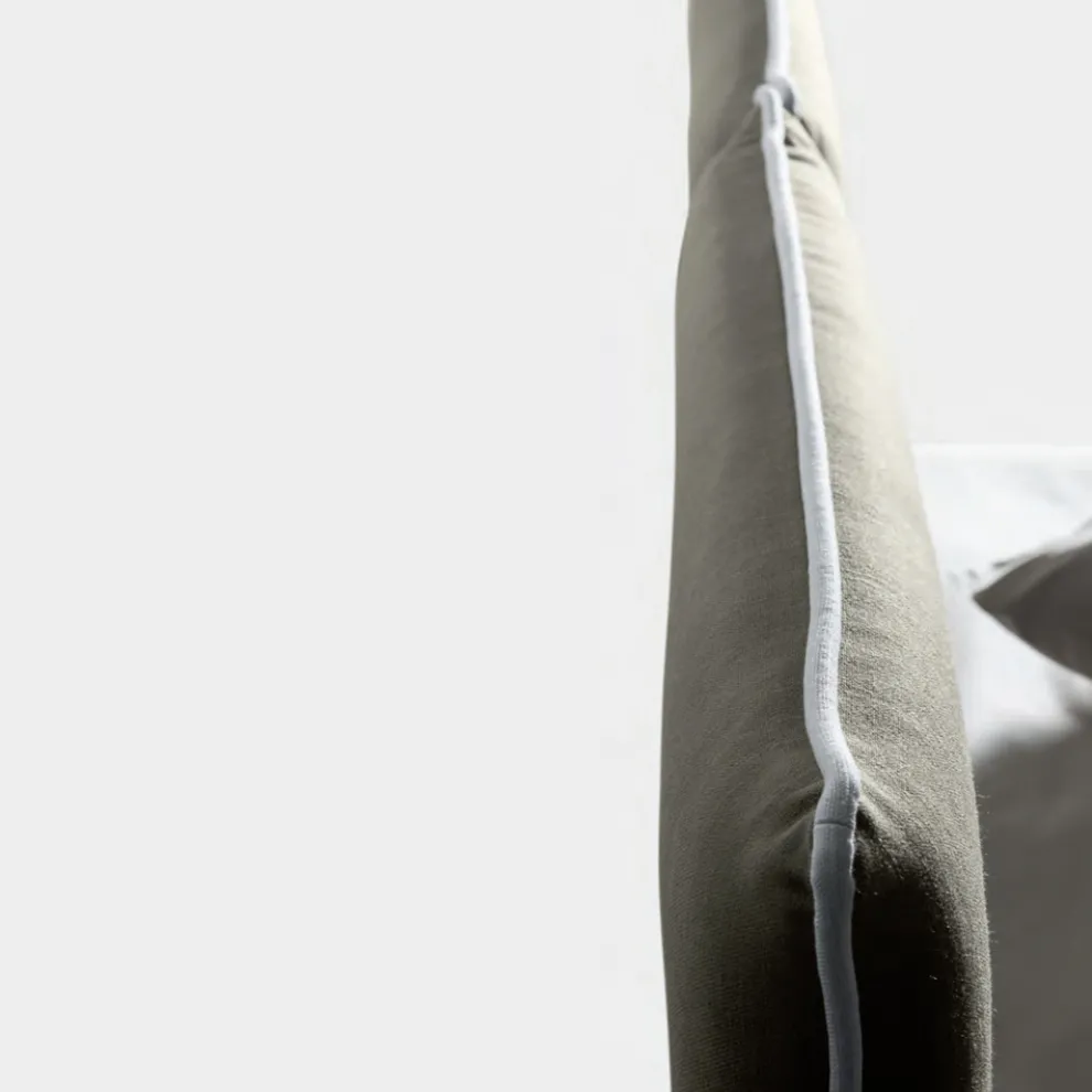 Doppelbett 160x190 mit mittig geteiltem Kopfteil Made in Italy - Celesti