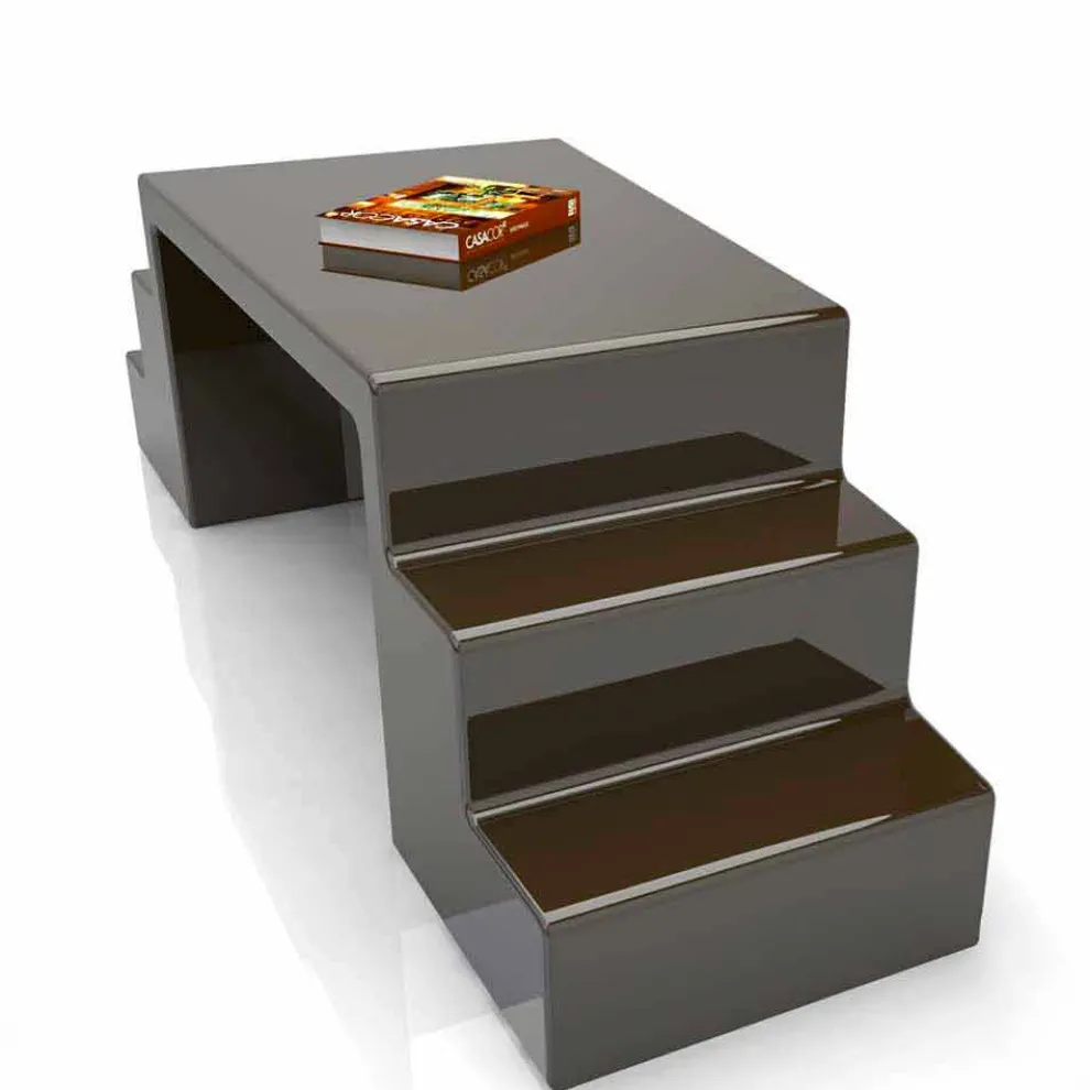 Moderner Schreibtisch Abbott weiß, grün oder moka