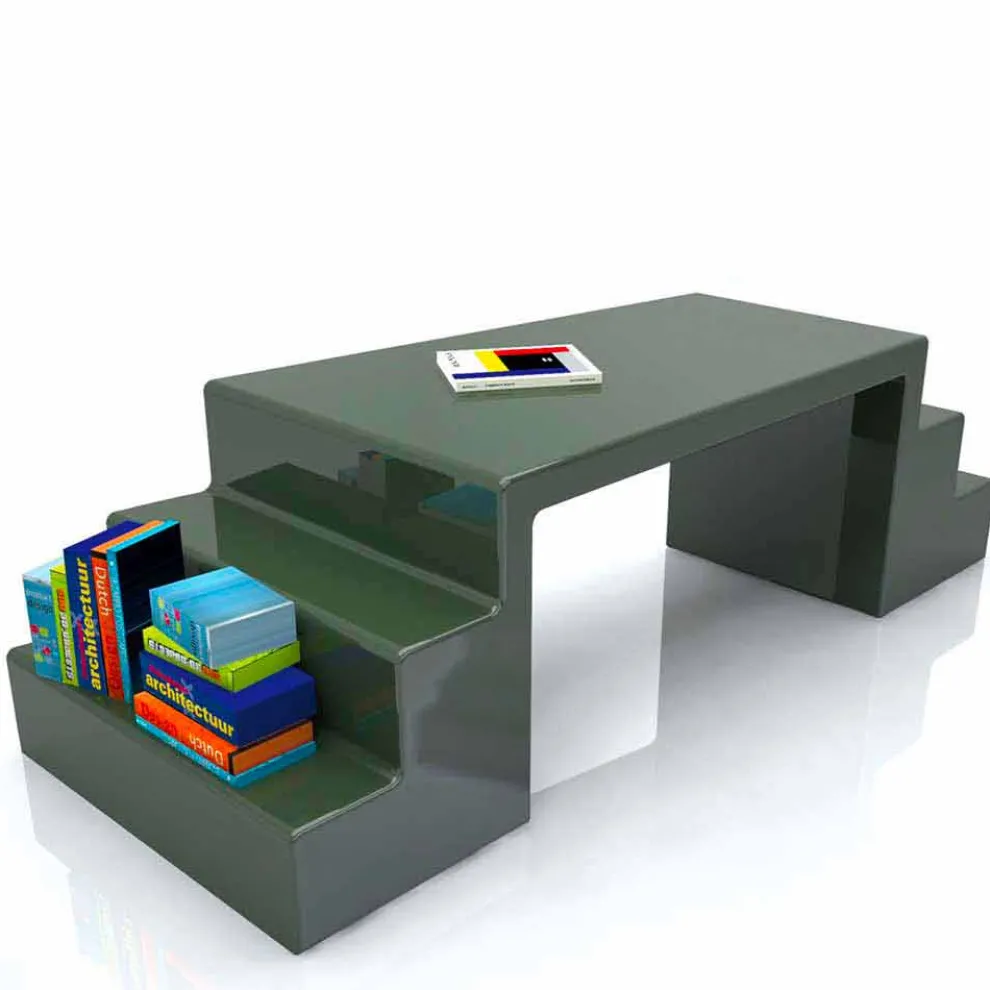 Moderner Schreibtisch Abbott weiß, grün oder moka