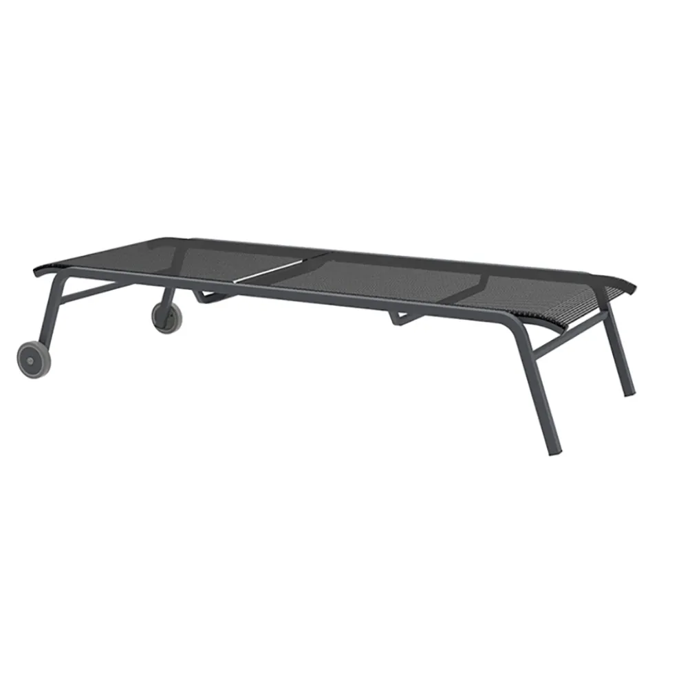 Made in Italy Stapelbares Gartenbett 2 Stück - Aberdeen