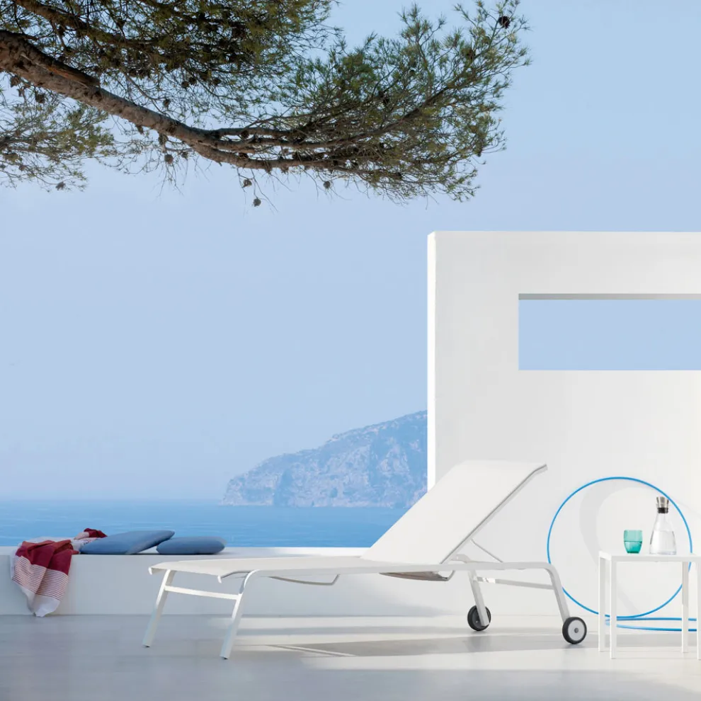 Made in Italy Stapelbares Gartenbett 2 Stück - Aberdeen