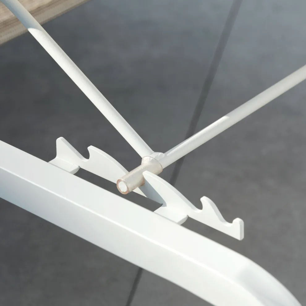 Made in Italy Stapelbares Gartenbett 2 Stück - Aberdeen