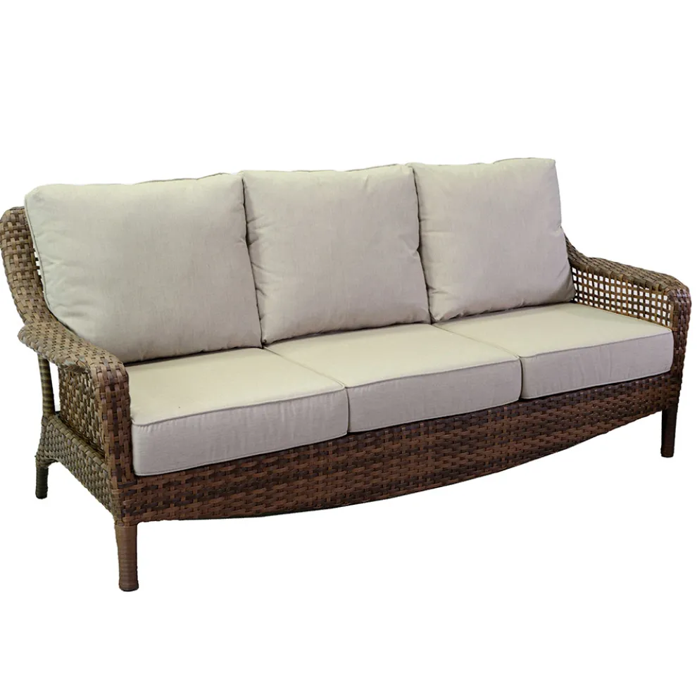 Wohnzimmer bestehend aus 2 Sesseln, 1 Sofa und 1 Couchtisch - Sonnenschirm