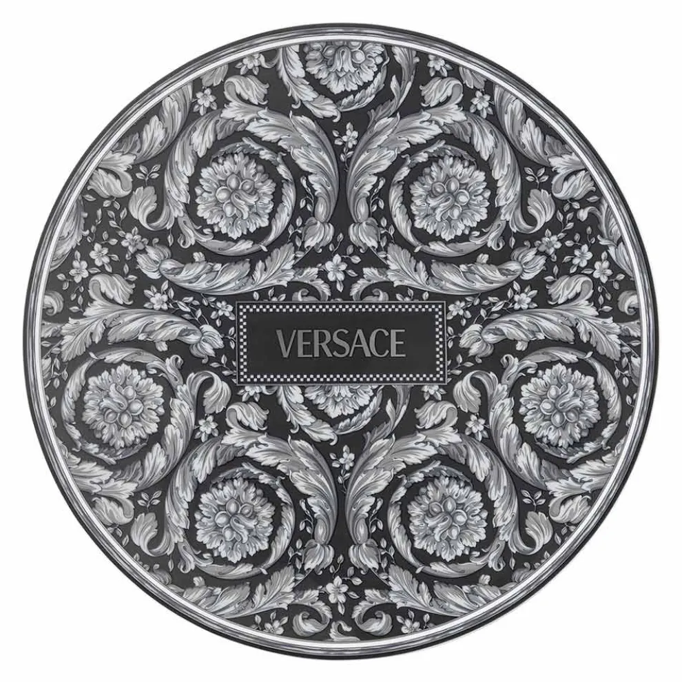 Rosenthal Versace Baroque Tischkartenteller Ø 33 cm aus Porzellan - Barock