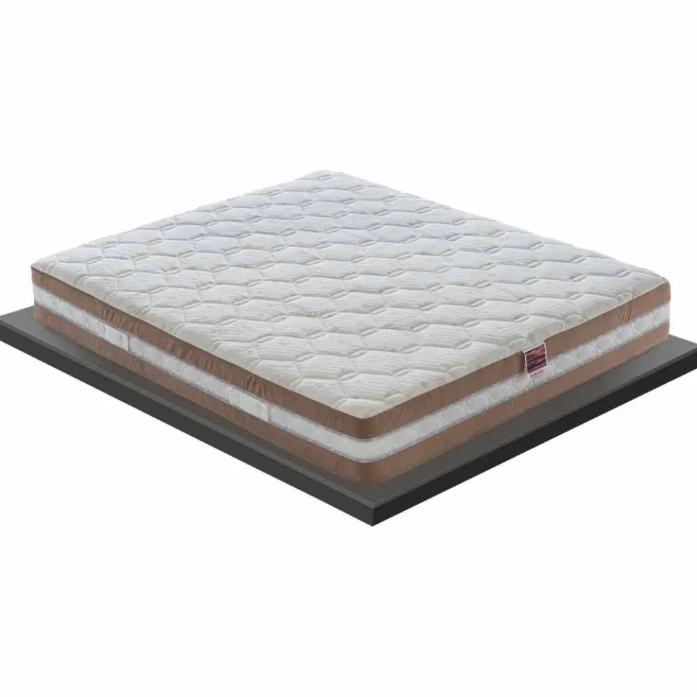 Luxus Einzel-Matratze aus Memory Foam H 25 cm - Carbone