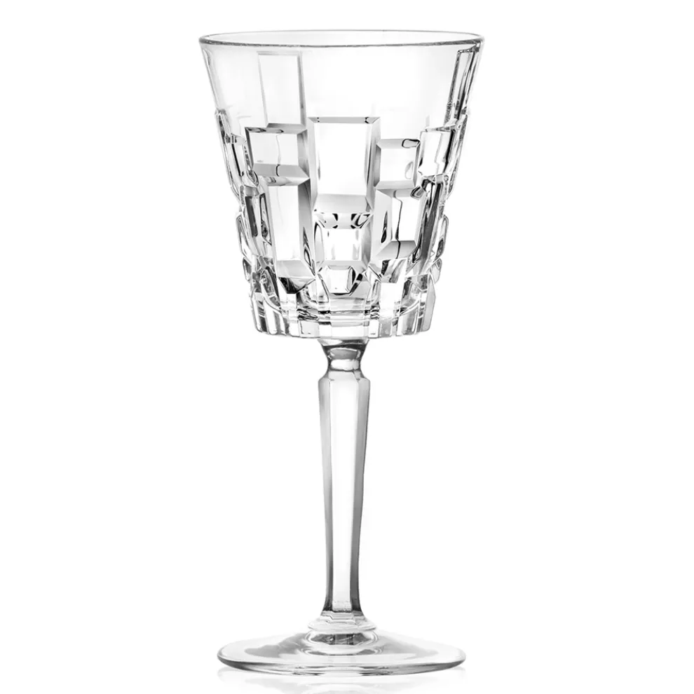 Luxus Dekorierte Öko Kristall Wein- oder Wassergläser 12 Stück - Catania