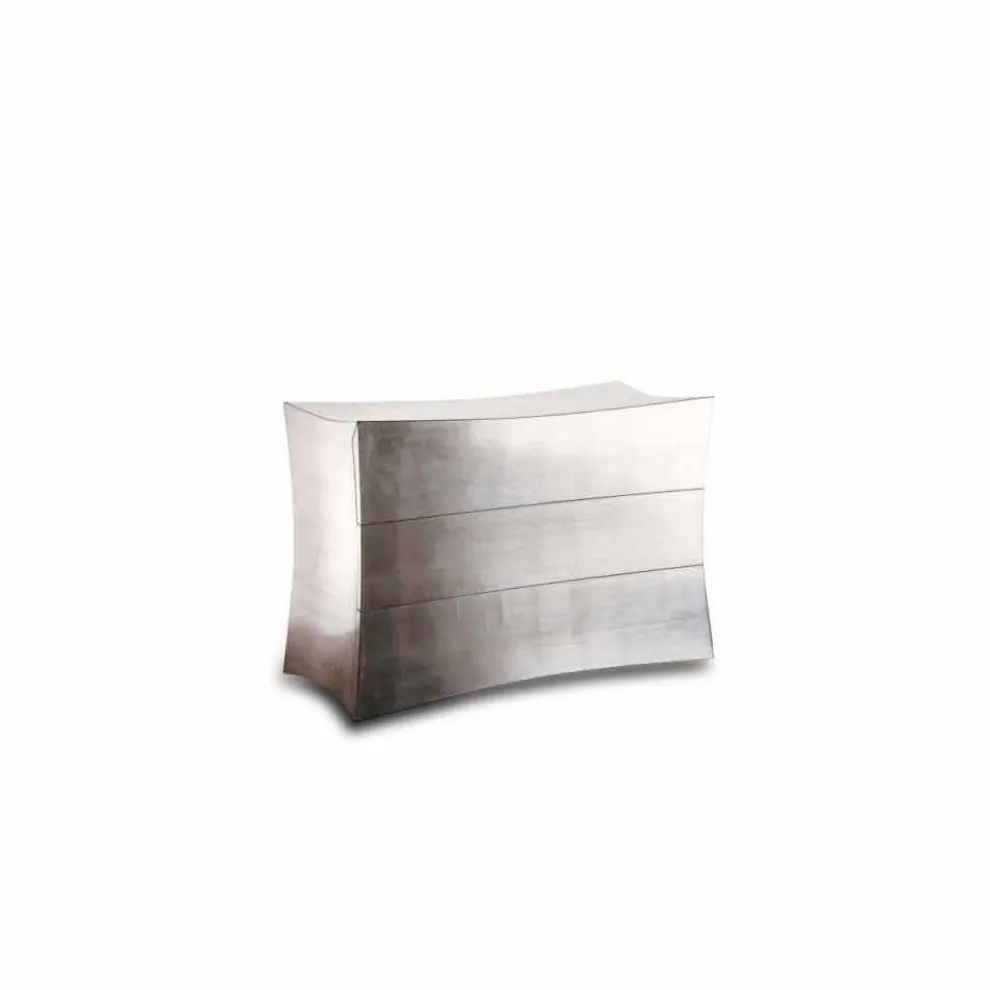 Kommode mit 3 Schubladen aus MDF,modernes Design,made in Italy,Isidoro