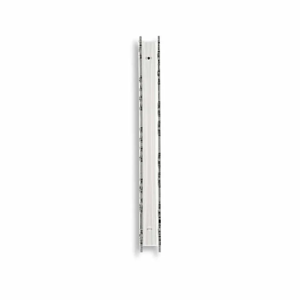 Porta kleine transparente Baby Wandflaschen L6xH60xP11cm
